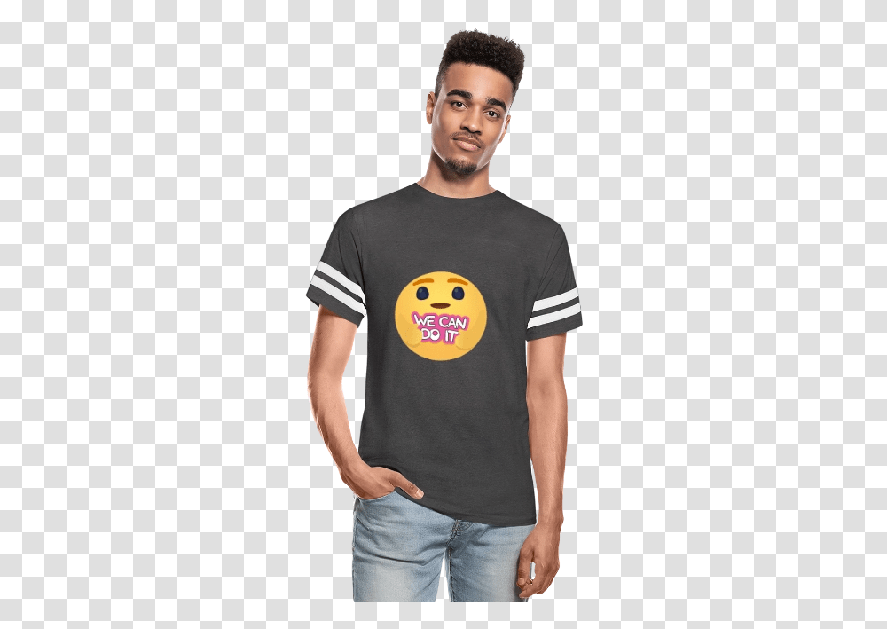We Can Do It Care Emojis Shirts Vintage Sport Tshirt, Clothing, Apparel, Person, Human Transparent Png