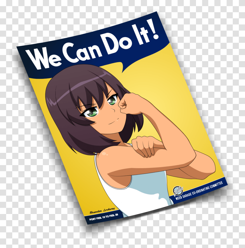 We Can Do Rosie The Riveter, Poster, Advertisement, Flyer, Paper Transparent Png