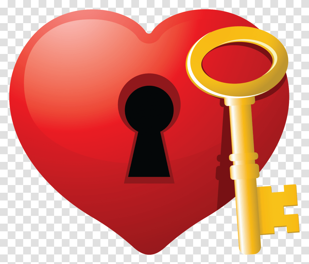 We Care Cliparts, Key, Security, Balloon, Heart Transparent Png
