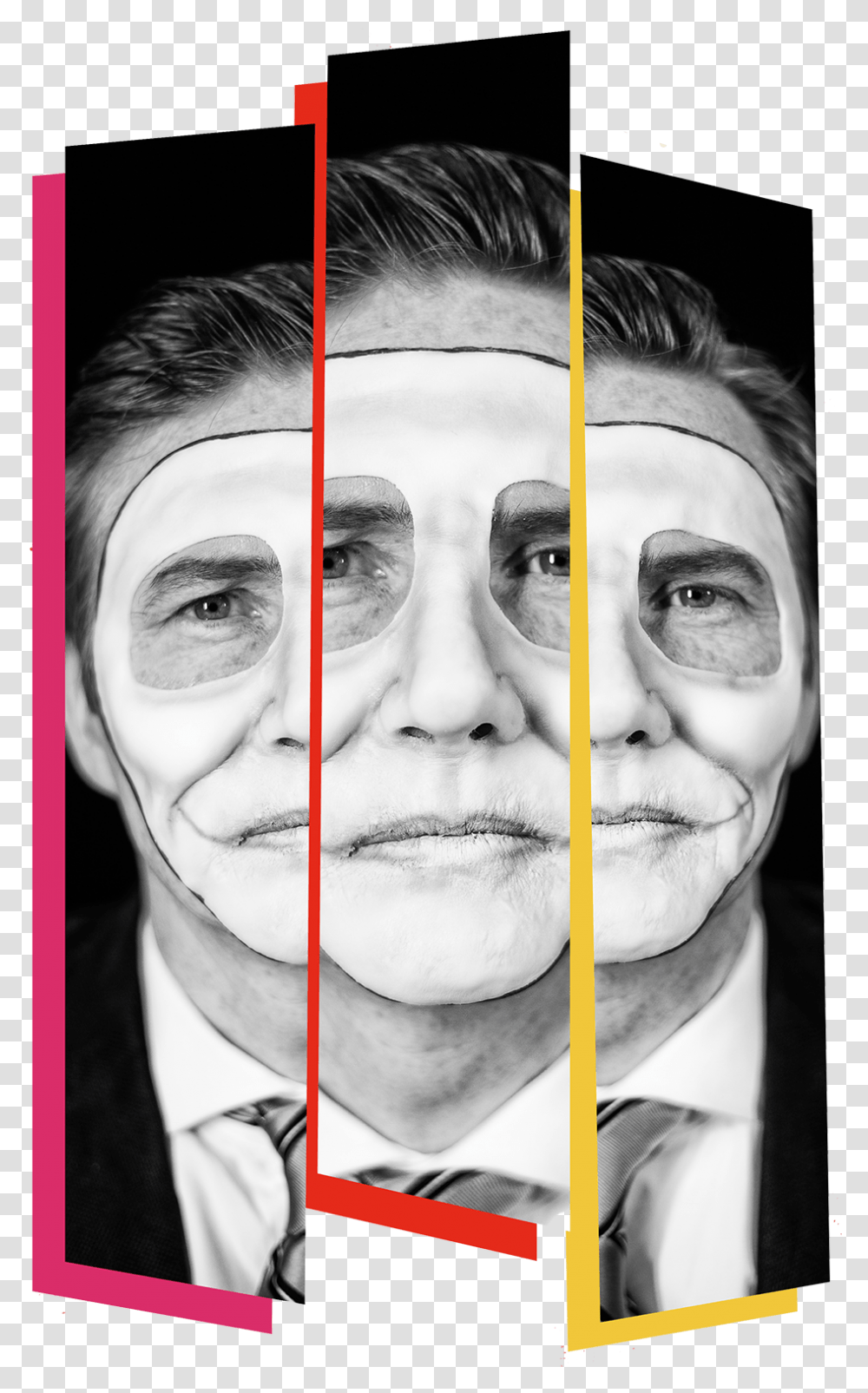 We Happy Few Face Art, Person, Head, Collage, Poster Transparent Png