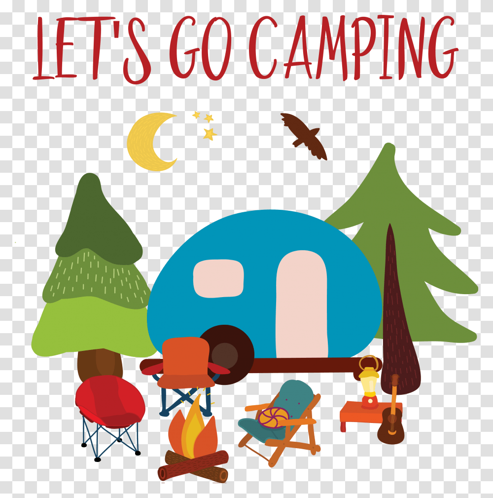 We Have Everything You And Your Family Will Need To Go Camping Illustration, Poster, Advertisement Transparent Png