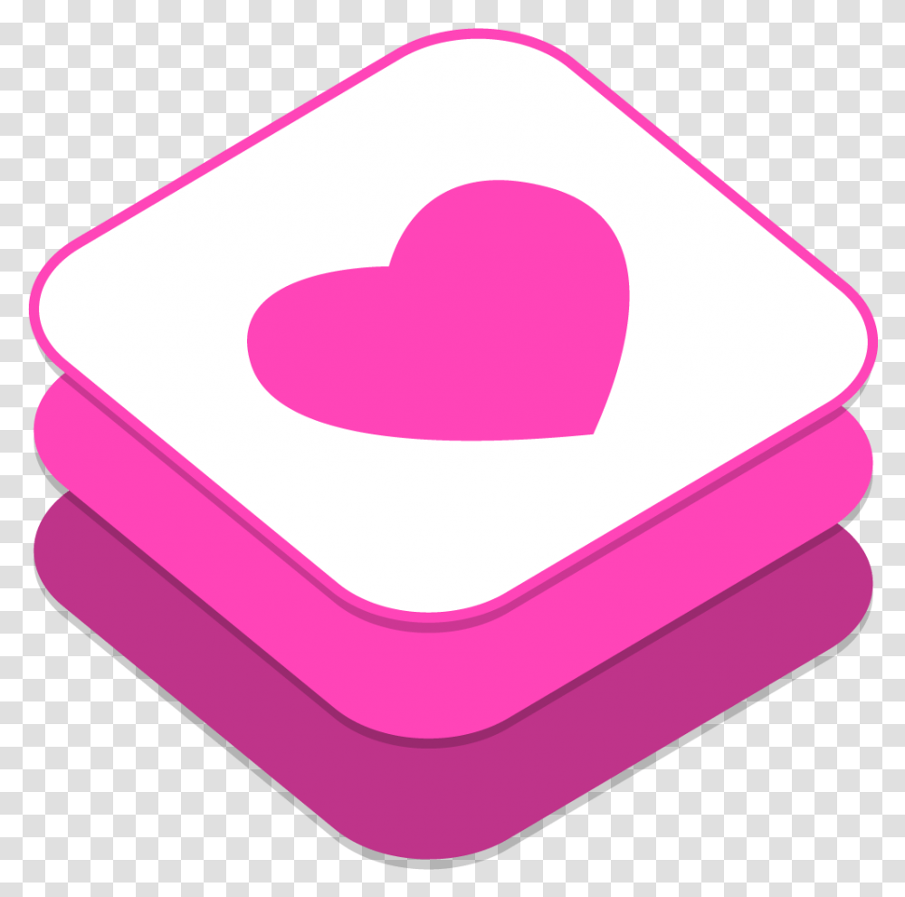 We Heart Clipart Download New Icon Pink We Heart It, Tape, Purple, Rubber Eraser, Foam Transparent Png