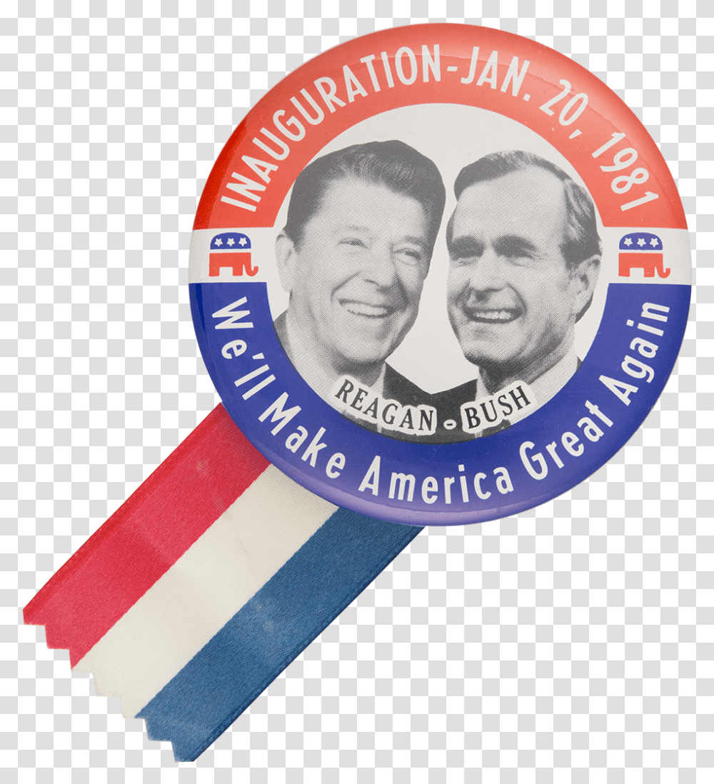 We Ll Make America Great Again Political Button Museum Badge, Logo, Trademark, Person Transparent Png