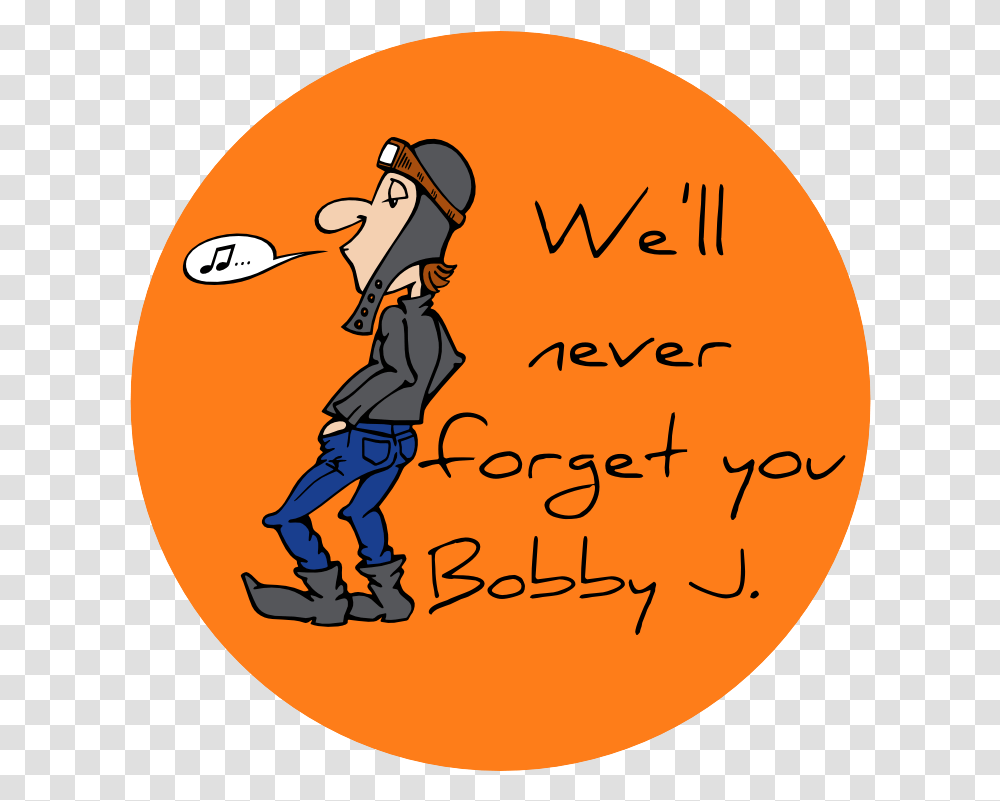 We Ll Never Forget You Static Cling Cartoon, Person, Label, Outdoors Transparent Png