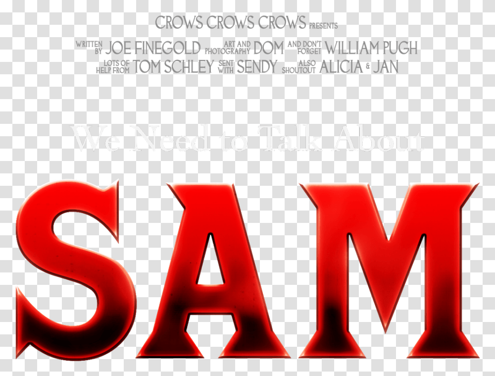 We Need To Talk About Sam Sam Written, Word, Alphabet, Label Transparent Png