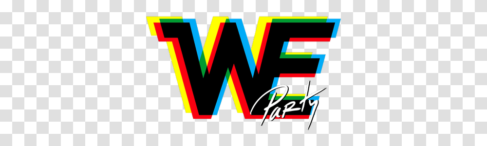 We Party We Party Logo, Word, Label, Text, Alphabet Transparent Png