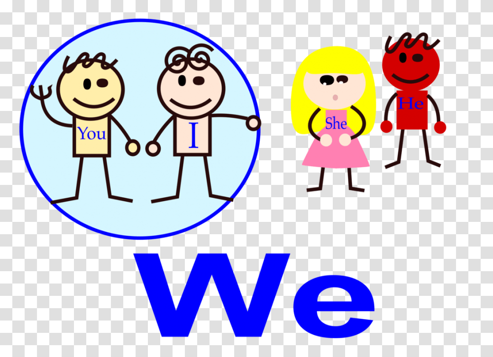 We Personal Pronoun You They, Hand Transparent Png