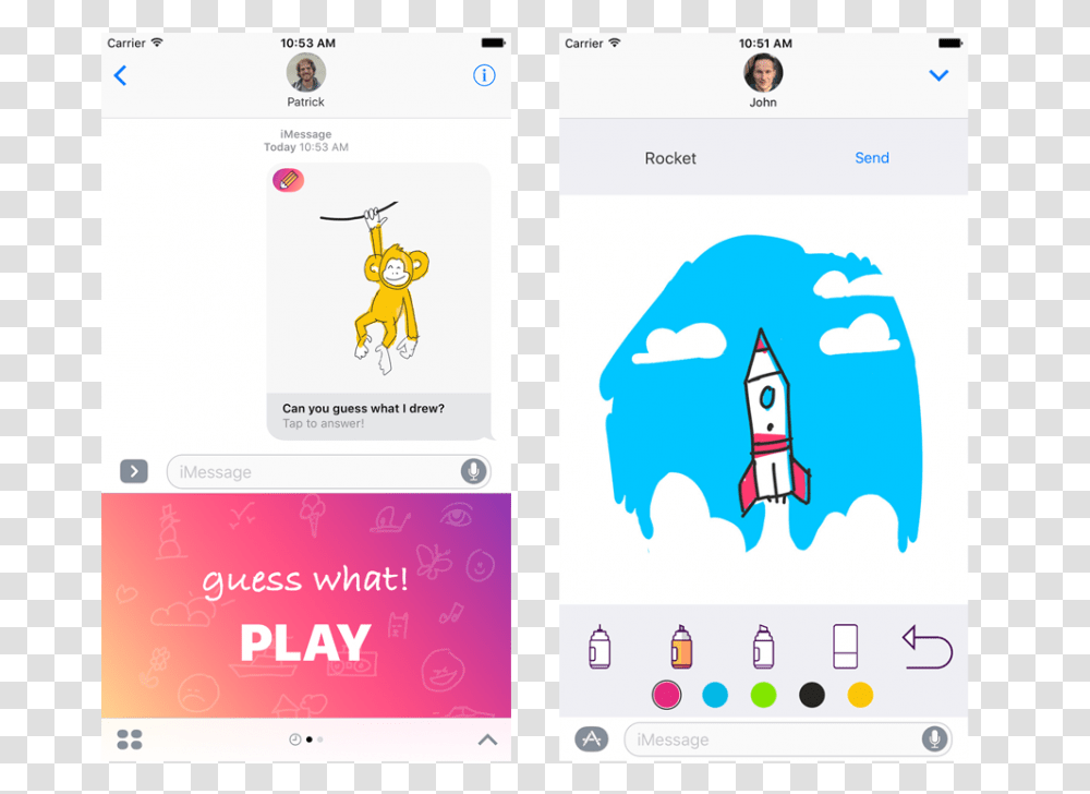We Pulled Our Games And Released An Imessage Drawing Game, Electronics, Phone, Text Message Transparent Png