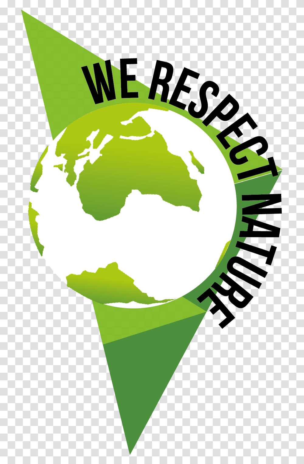 We Respect Nature Logo Graphic Design, Outer Space, Astronomy, Universe, Planet Transparent Png