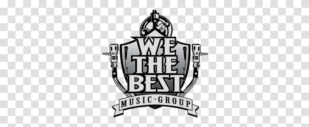 We The Best Music Group Logo Psd Business Cards Mockup We The Best Music Group, Symbol, Trademark, Emblem, Dynamite Transparent Png