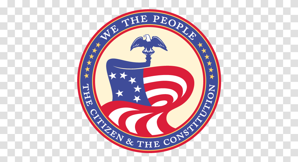 We The People Program We The People The Citizen And The Constitution, Logo, Symbol, Trademark, Badge Transparent Png