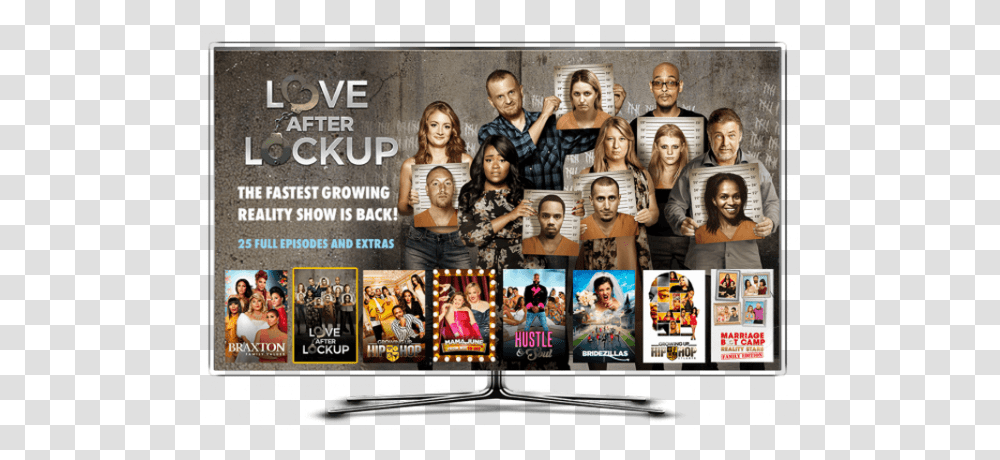 We Tv Logo Images Love After Lockup Season 3 Couples, Collage, Poster, Advertisement, Person Transparent Png