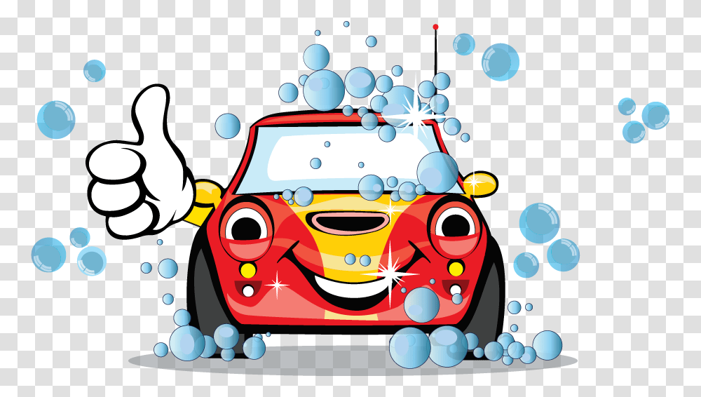We Use The Latest State Of The Art Equipment To Clean Cartoon Car Wash Logo, Vehicle, Transportation, Automobile Transparent Png