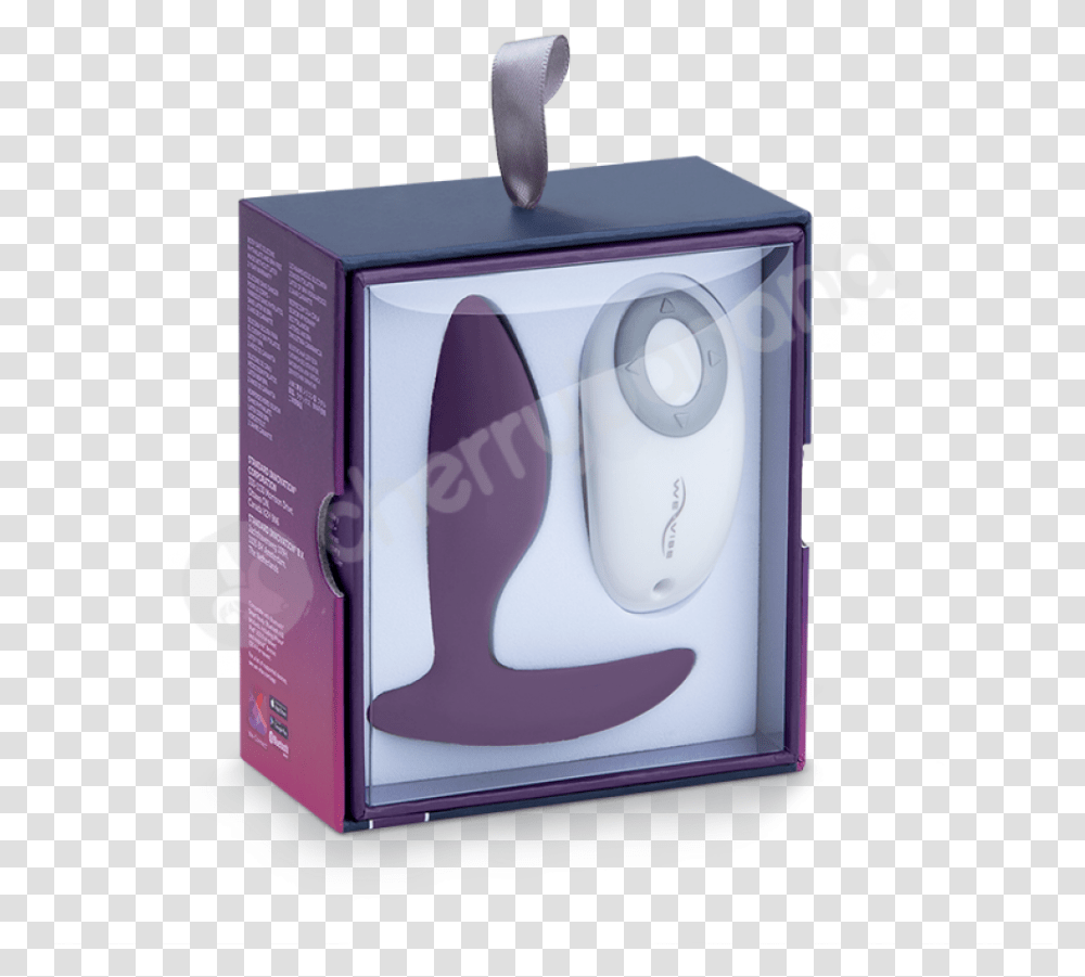 We Vibe Ditto Remote Amp App Controlled Purple Butt Ditto, Box, Bottle, Tie Transparent Png