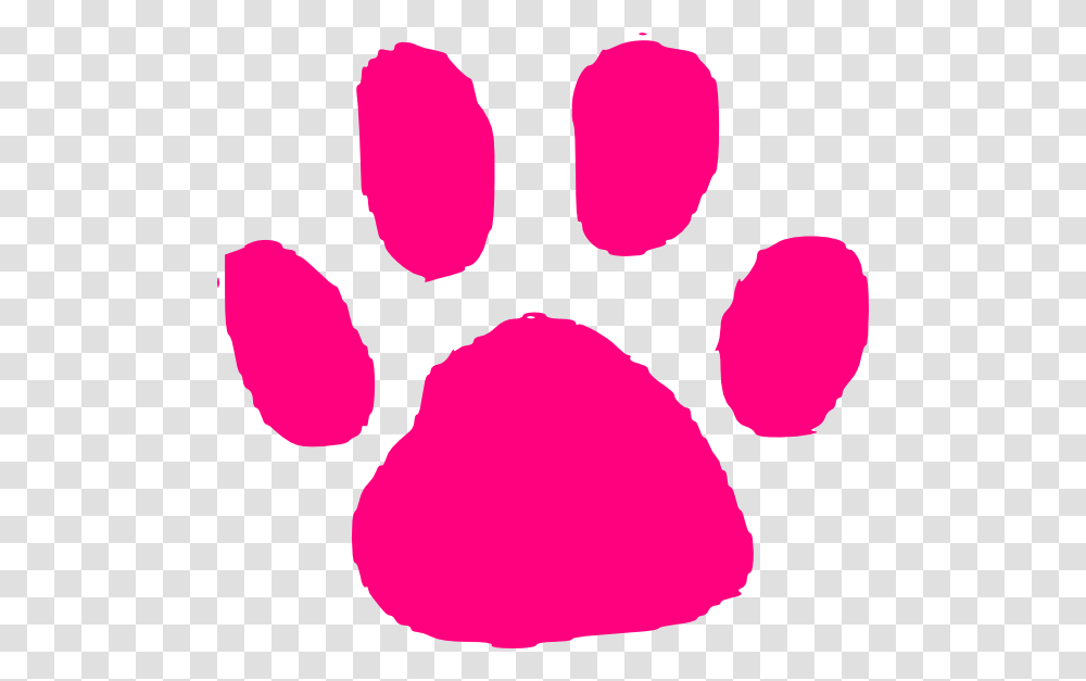 We Will Make Pink Paw Prints That Lead Up To The Party Birthday, Footprint, Petal, Flower, Plant Transparent Png