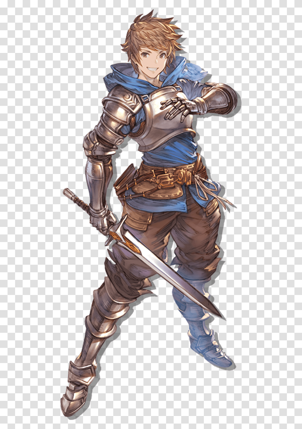 Weapon Armour Cold Weapon Granblue Fantasy Versus Gran, Person, Human, Knight, Weaponry Transparent Png