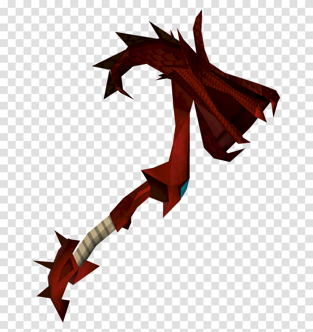 Weapon Clip Dragon Runescape 3 Dragon Warhammer, Weaponry, Blade, Knife Transparent Png