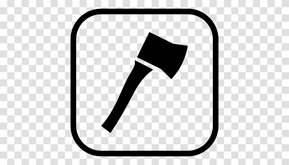 Weapon Cutting Wood Cut Axe Lumberjacking Icon, Gray, World Of Warcraft Transparent Png