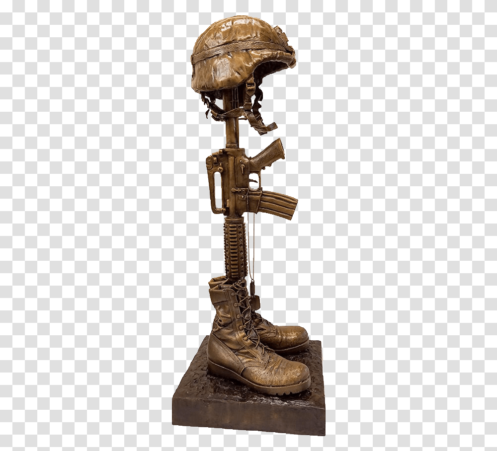 Weapon Sculpture, Bronze, Quiver, Weaponry Transparent Png