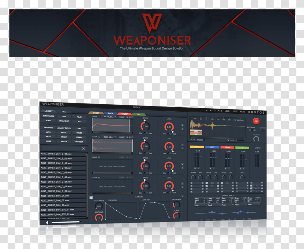 Weaponiser Fully Loaded Electronics, Screen, Studio, Scoreboard Transparent Png
