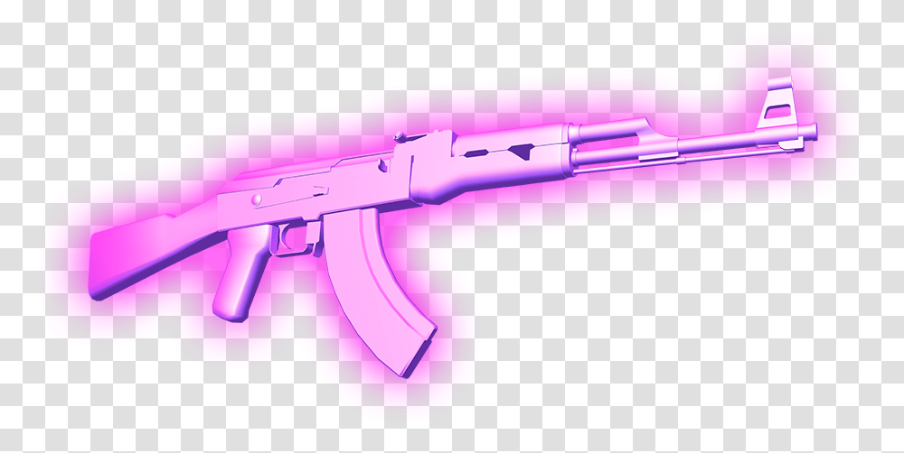 Weapons Ak47 Pink Love Peace Pink Ak 47, Gun, Weaponry, Toy, Rifle Transparent Png