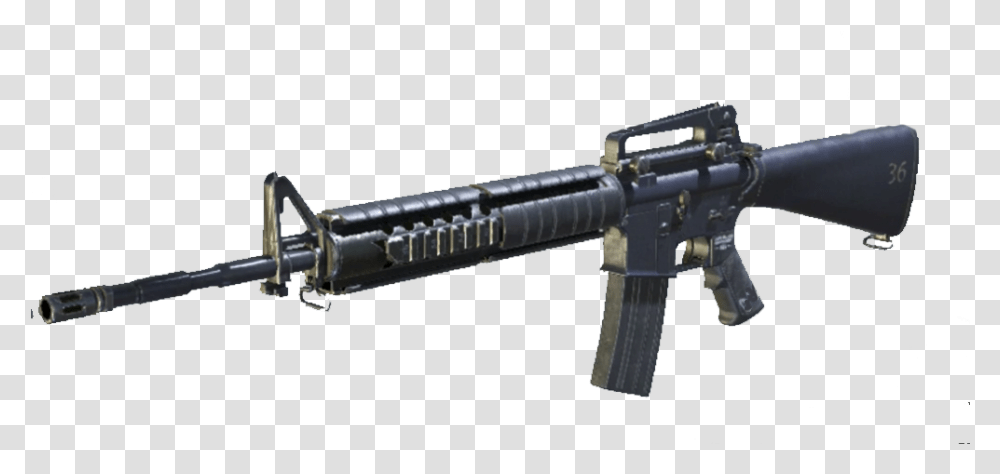 Weapons M16 M16 Call Of Duty Mobile, Gun, Weaponry, Machine Gun, Rifle Transparent Png