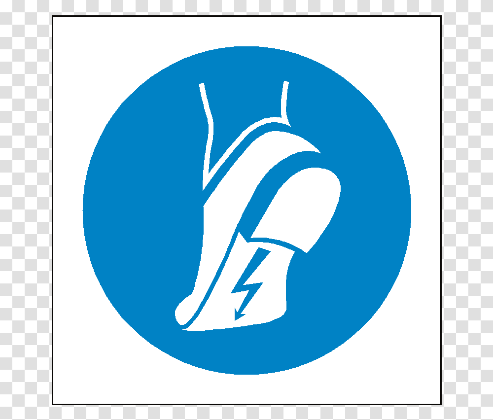 Wear Anti Static Footwear Symbol Label Anti Static Footwear Sign, Light, Hand, Logo Transparent Png