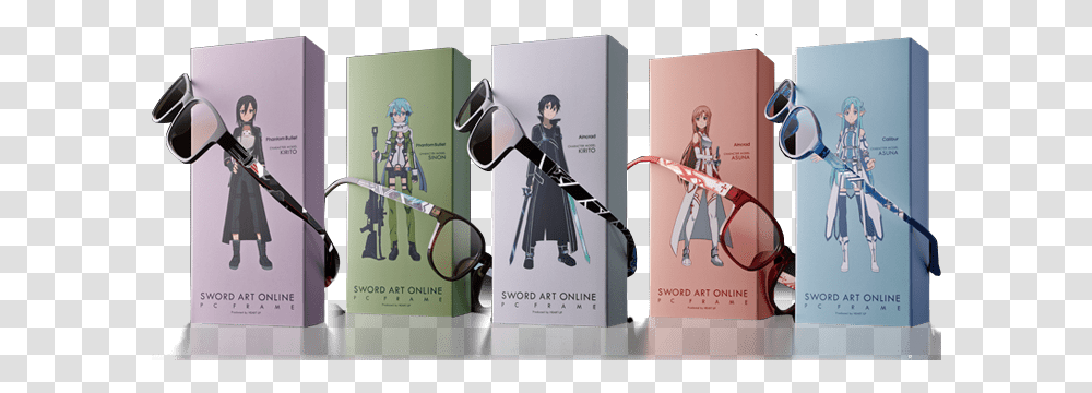 Wear Your Glasses In Style With Sword Art Online Character Anime, Person, Human, Book, Novel Transparent Png