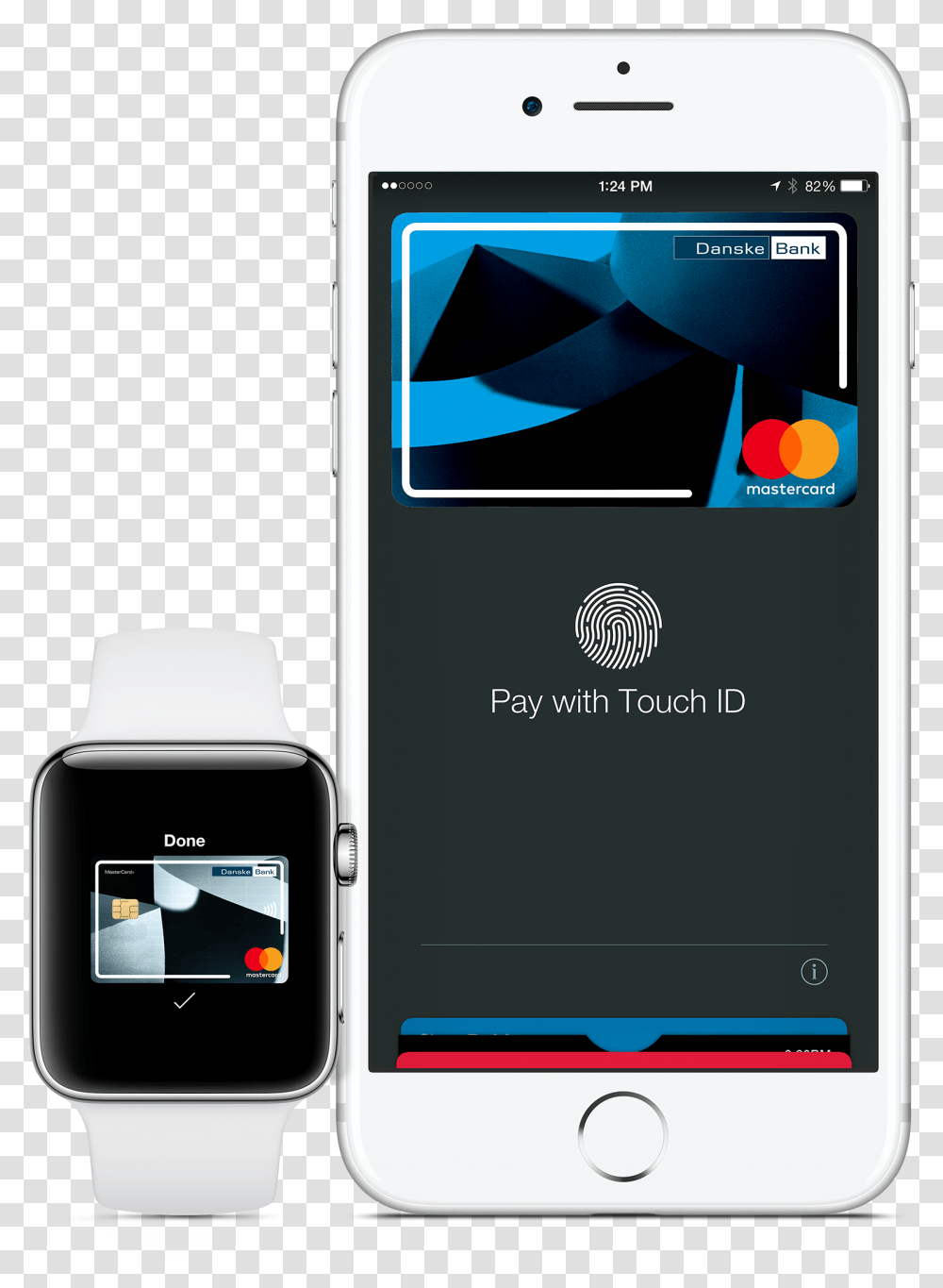 Wearable Devices Ways To Bank Personal Banking Danske Danske Bank Apple Pay, Mobile Phone, Electronics, Cell Phone, Wristwatch Transparent Png