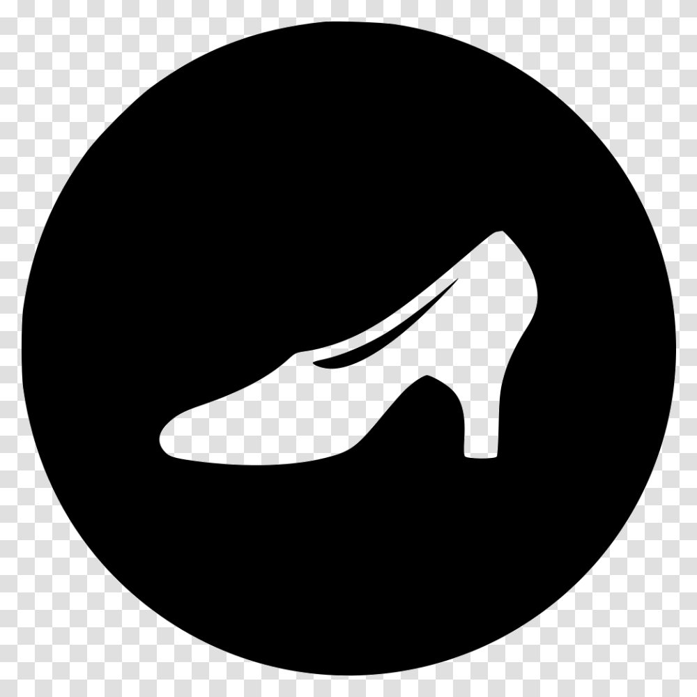 Wearing High Heel Shoes Footwear Ladies Rounded Check Mark, Label, Sticker, Stencil Transparent Png