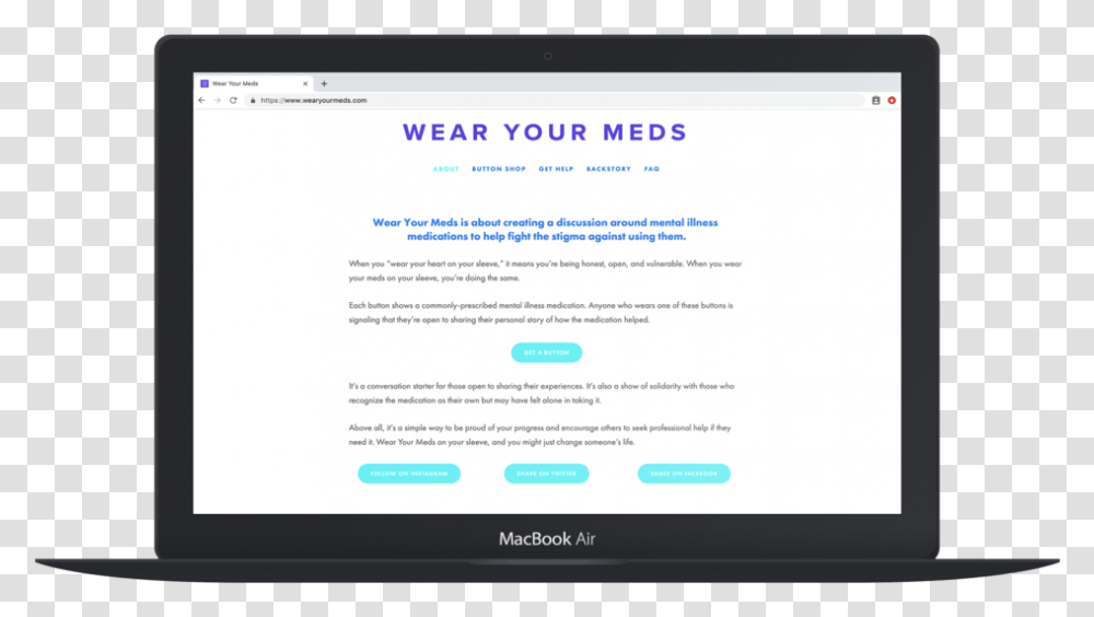 Wearyourmeds Web Macbook Computer Icon, Electronics, Tablet Computer, Monitor, Screen Transparent Png