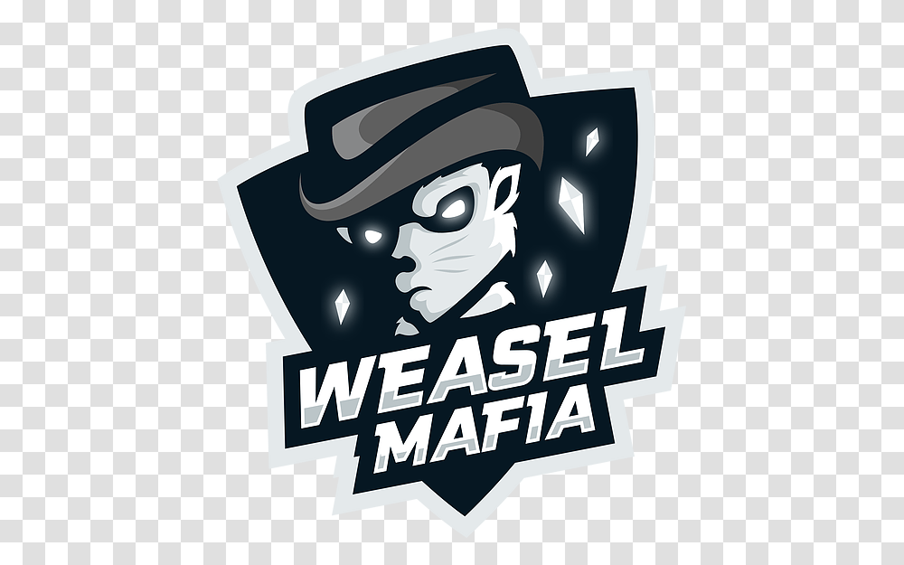Weasel Mafia Poster, Text, Advertisement, Label, Logo Transparent Png