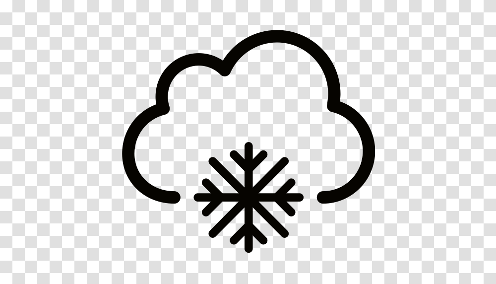 Weather Blizzard Blizzard Cloud Icon With And Vector, Lamp, Cross, Mansion Transparent Png