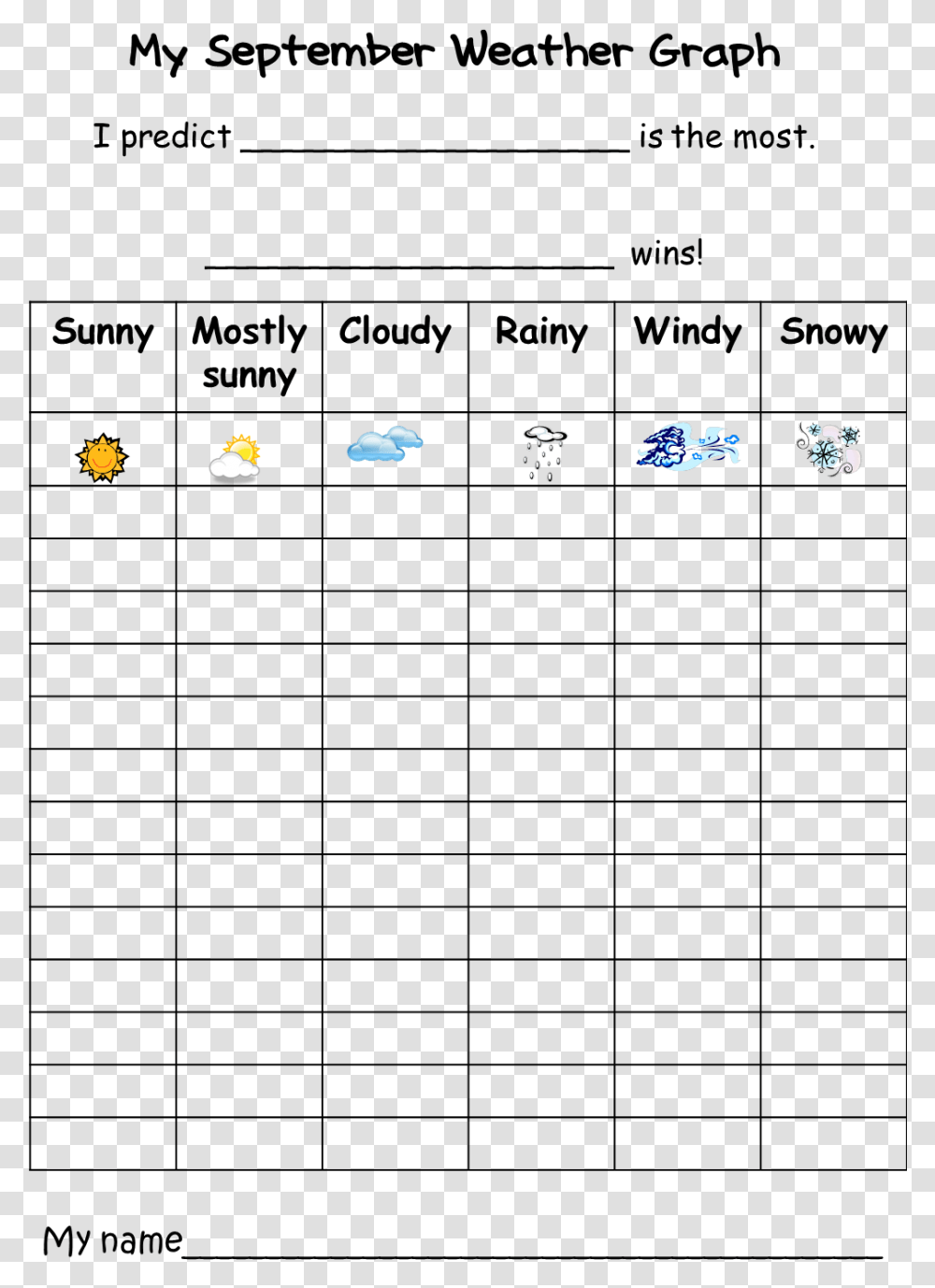 Weather Chart 2nd Grade, Bird, Animal, Super Mario Transparent Png