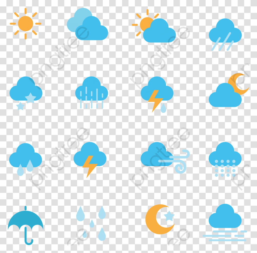 Weather Clip Art Weather Symbols, Jellyfish, Invertebrate, Sea Life, Animal Transparent Png