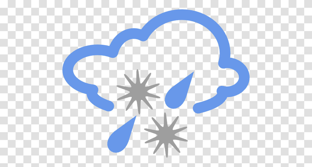 Weather Clipart Sleet, Nature, Outdoors, Snowflake, Ice Transparent Png