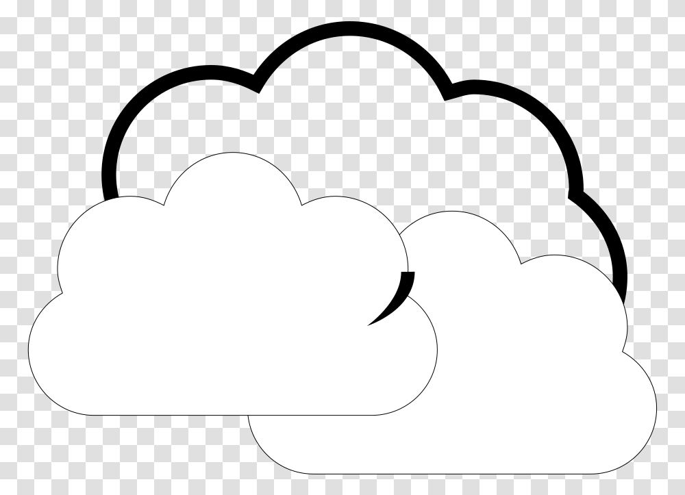 Weather Cloudy Svg Clip Art For Icon, Hand, Stencil, Baseball Cap, Hat Transparent Png