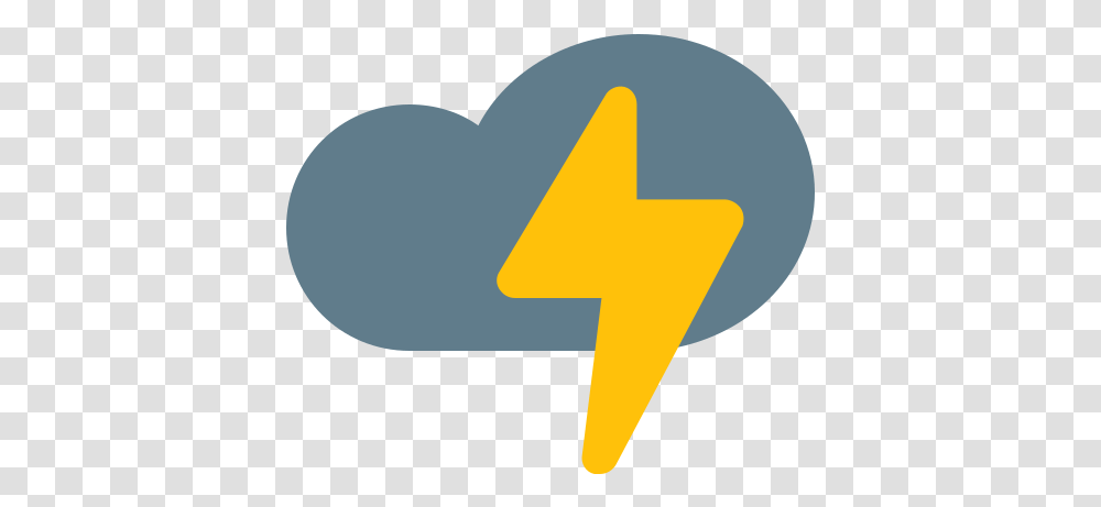 Weather Forecast Lightning Cloud Storm Free Icon Of Clip Art, Symbol, Text, Logo, Trademark Transparent Png