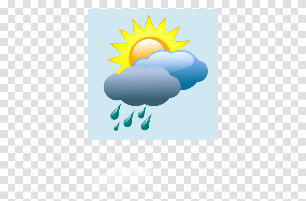 Weather Forecast Partly Sunny With Rain Clip Arts For Web, Nature, Outdoors, Sky, Ice Transparent Png