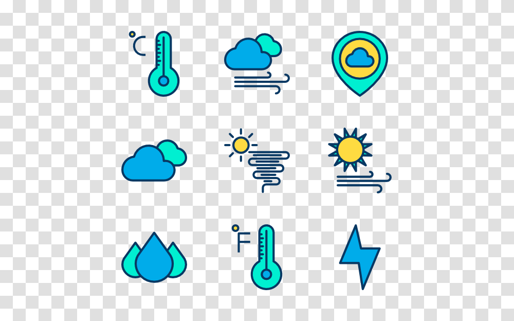 Weather Icon Packs, Number, Light Transparent Png