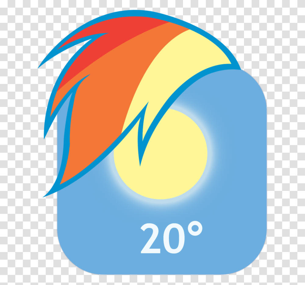 Weather Icon Rainbow Dash Icone Android, Number Transparent Png