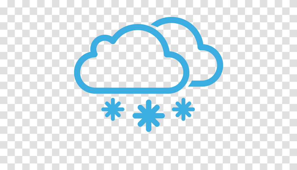 Weather Icon Small To Moderate Snow Snow In Cloudy Weather, Label, Logo Transparent Png