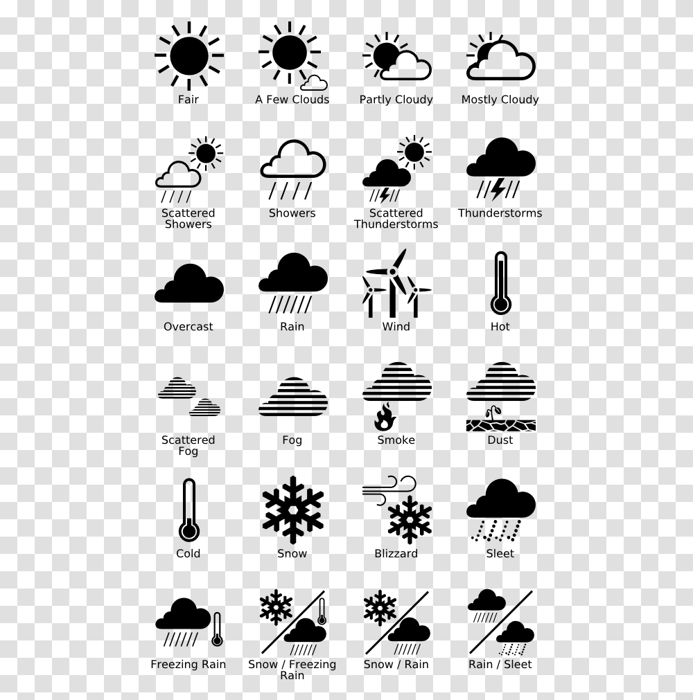 Weather Icons Weather Icons Creative Commons, Gray, World Of Warcraft Transparent Png