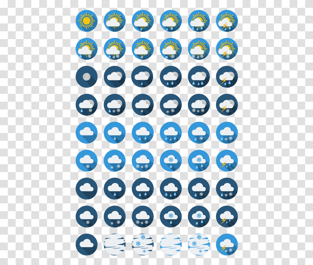Weather Round Icons Background Weather Icons, Rug, Accessories, Accessory, Jewelry Transparent Png