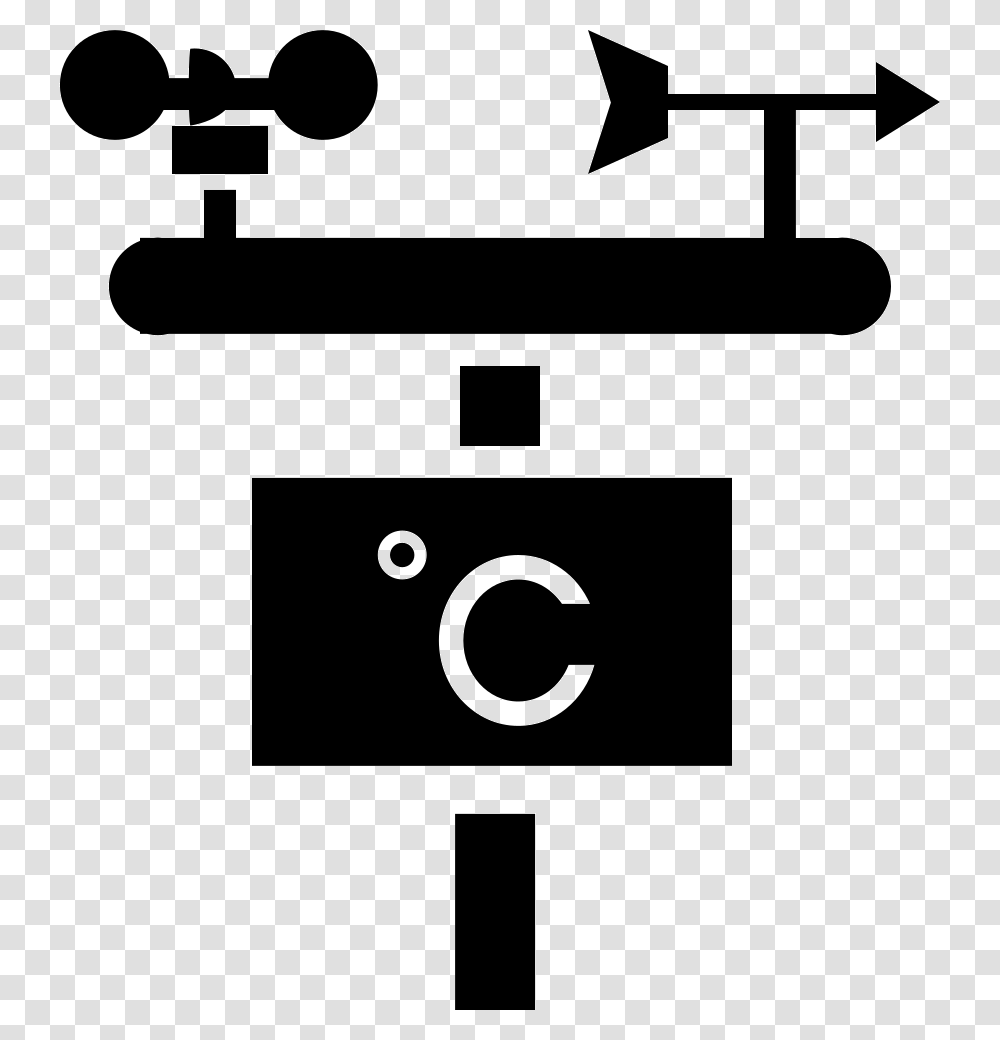 Weather Station Weather Station Icon, Number, Stencil Transparent Png