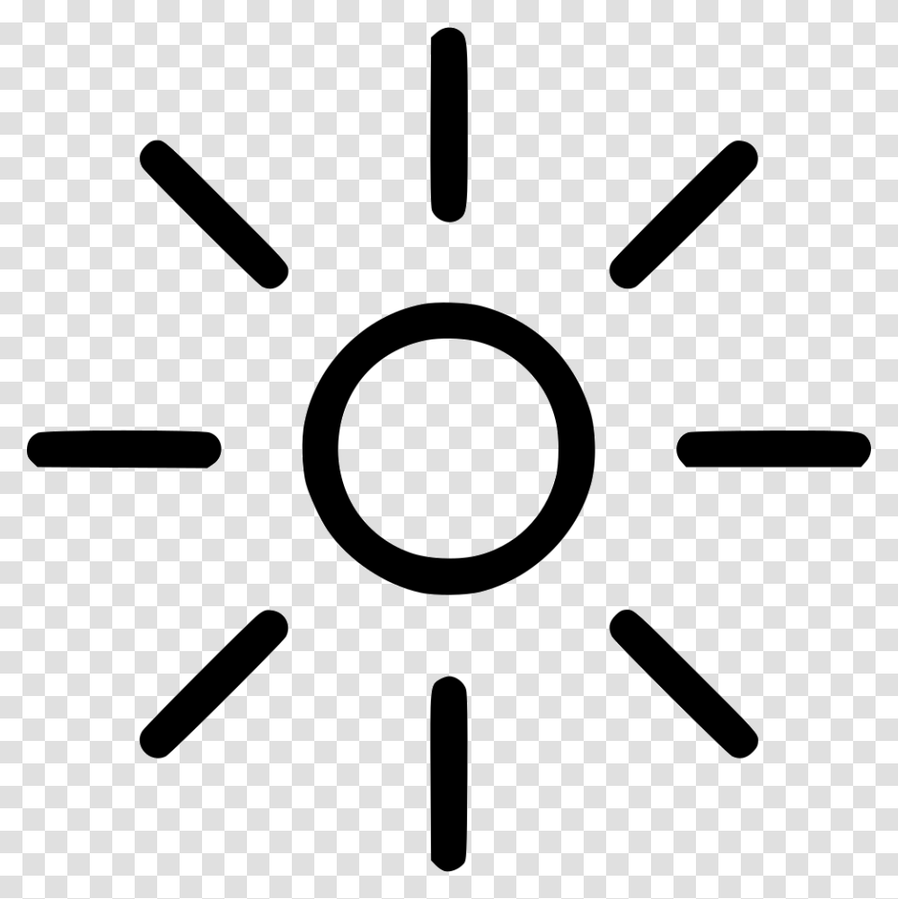 Weather Sun Summer Drought Icon, Appliance, Cooker, Stencil Transparent Png