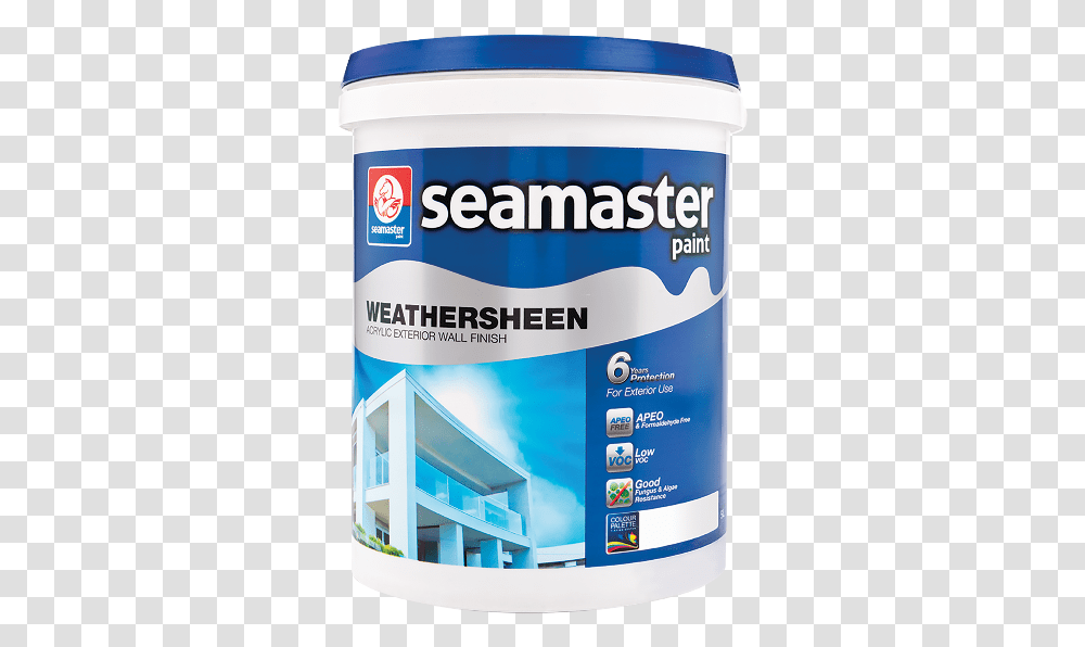 Weathersheen Acrylic Exterior Wall Finish 8900g Seamaster Paint, Yogurt, Dessert, Food, Flyer Transparent Png