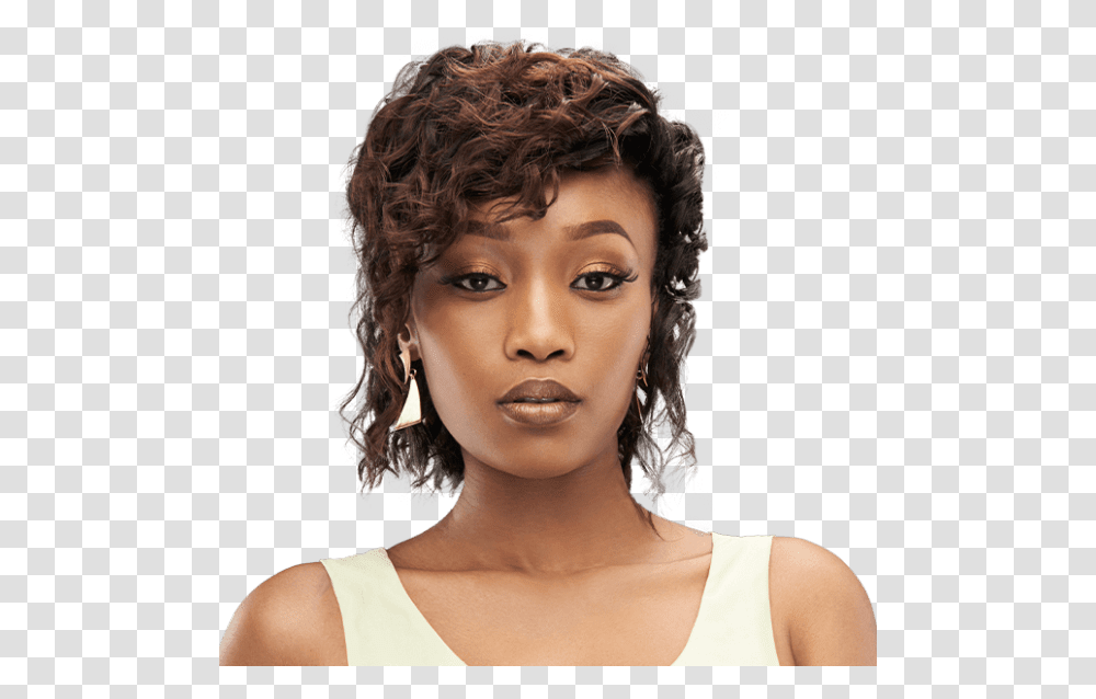 Weave Hairstyles 5 Hair Extensions To Flaunt Jazzy Short Darling Weaves And Names, Face, Person, Human, Portrait Transparent Png