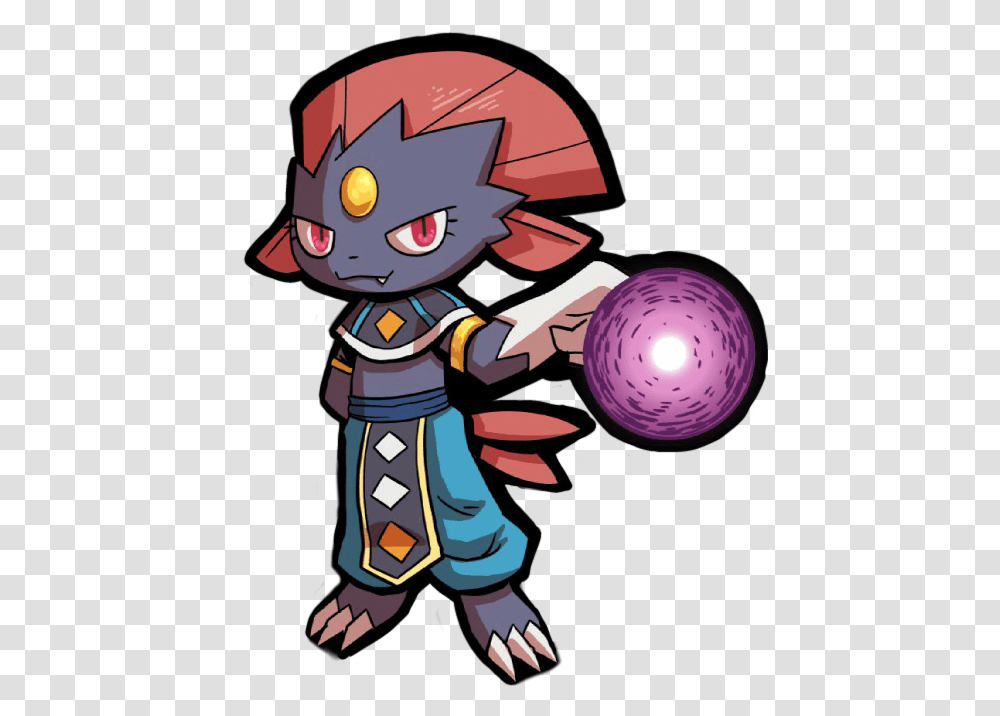 Weavile Sticker By Dragonjayslayer Fictional Character, Person, Human, Ball, Sport Transparent Png