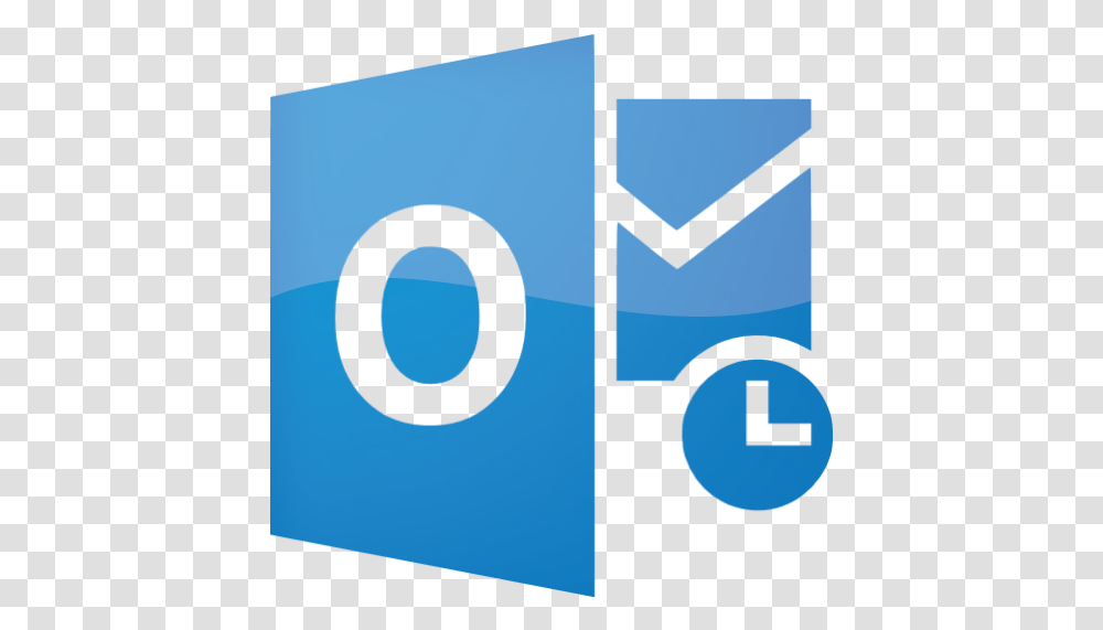 Web 2 Blue Outlook Icon Orange Outlook Icon, Text, Word, Alphabet, Label Transparent Png